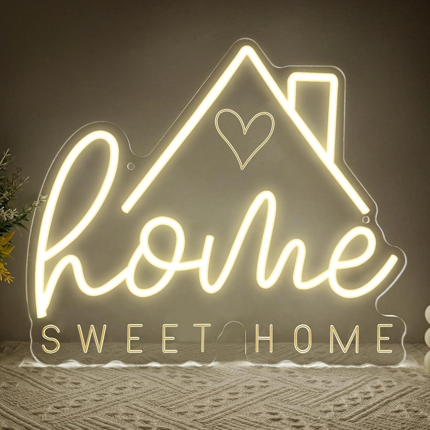 Lighting Decoration For Home - Letrero Luminoso LED USB Regulable con