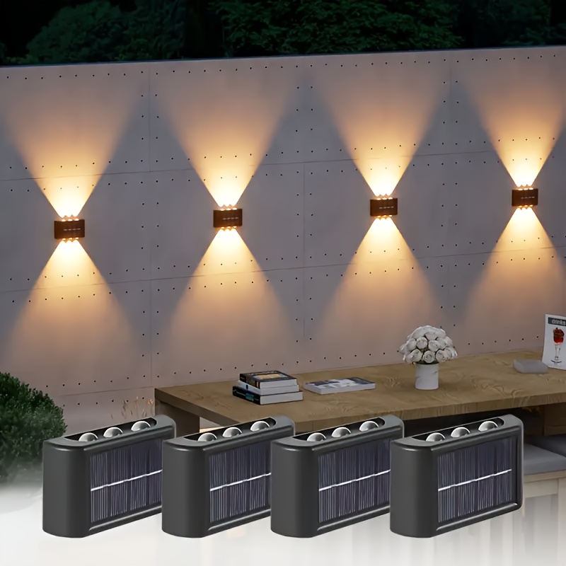 Up Lighting Decor - Lámpara Solar LED para Exteriores, Impermeable,