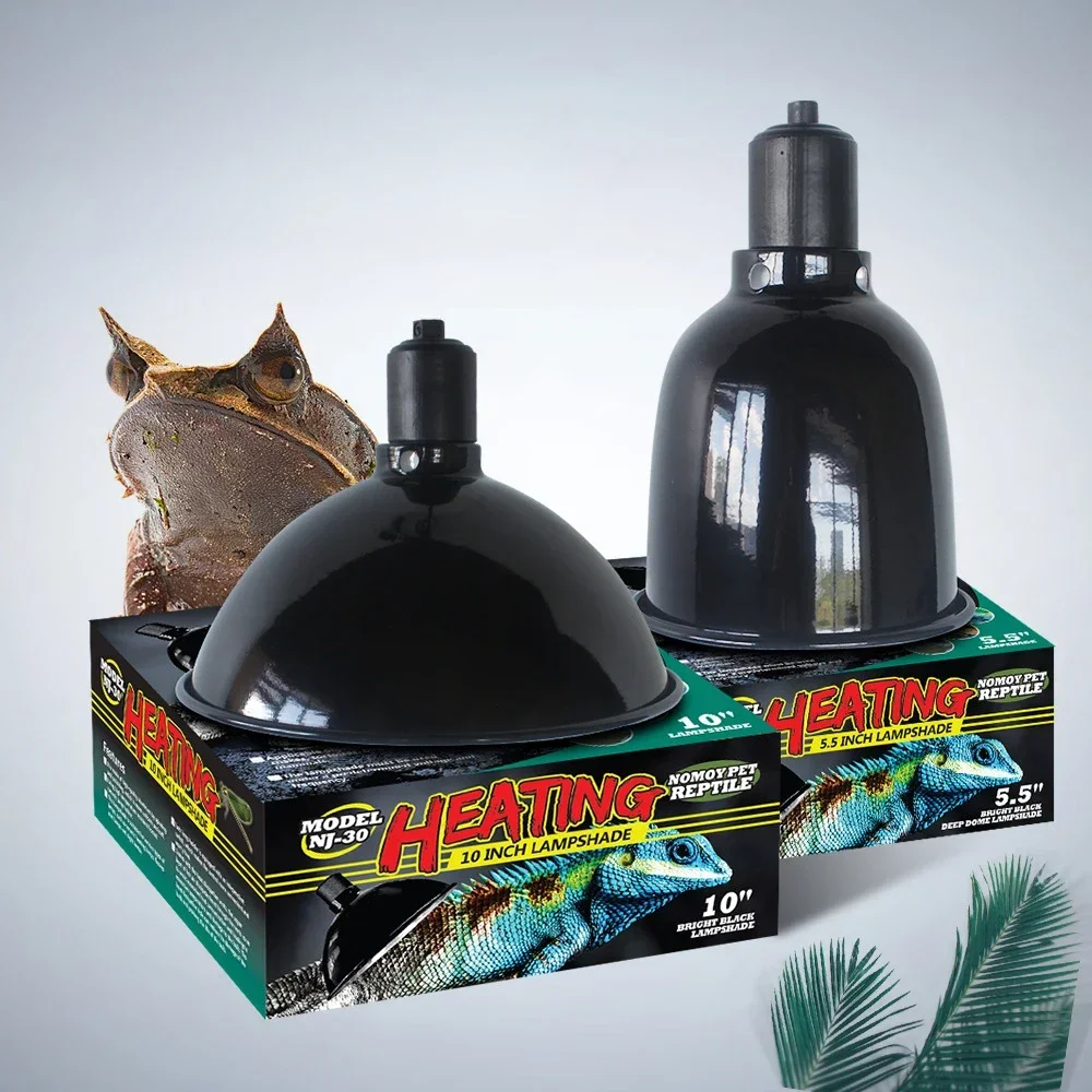 Gecko Lighting & Decor - Pantalla de cúpula profunda para reptiles,