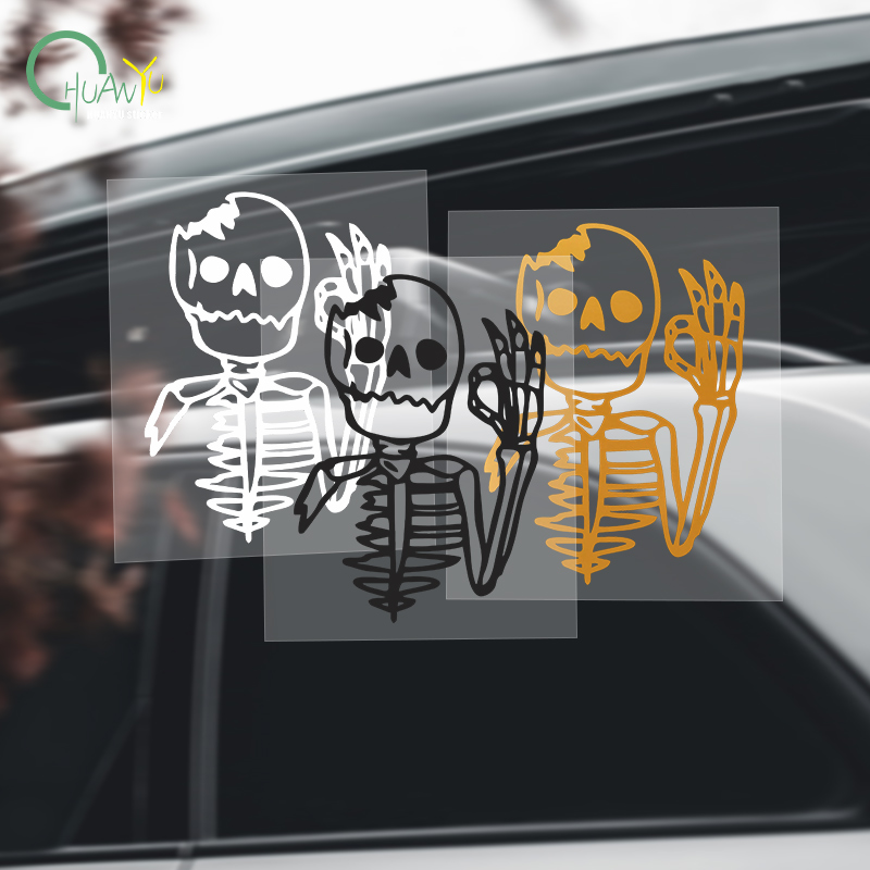 Ok Lighting Decor - Divertida pegatina de calavera OK para