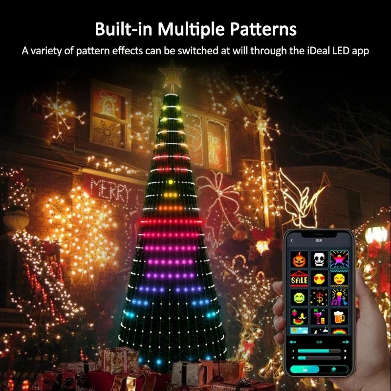 Lighting Decoration For Home - Luces de Árbol de Navidad con