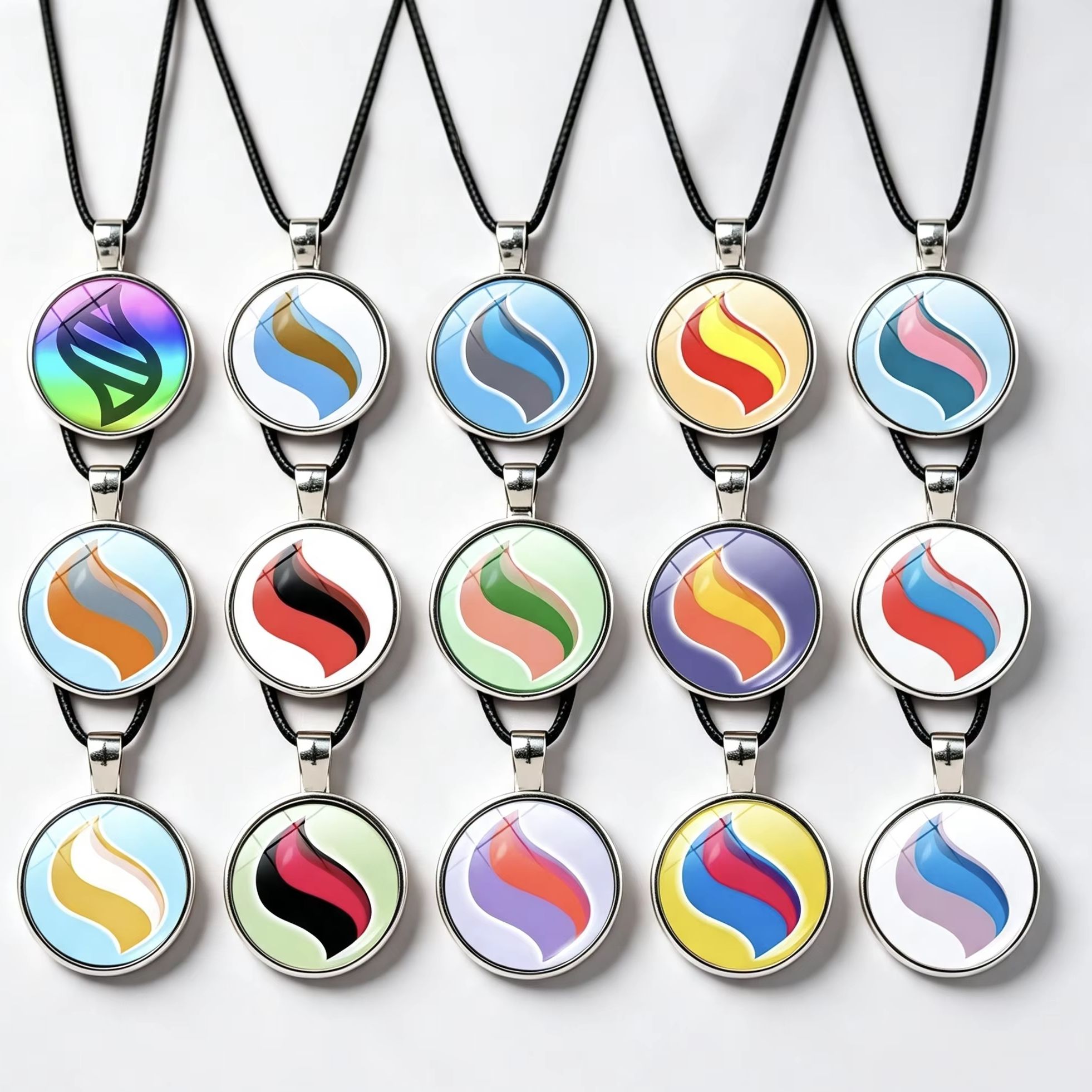 Pendant Light Shade - Collar de cuero con colgante de