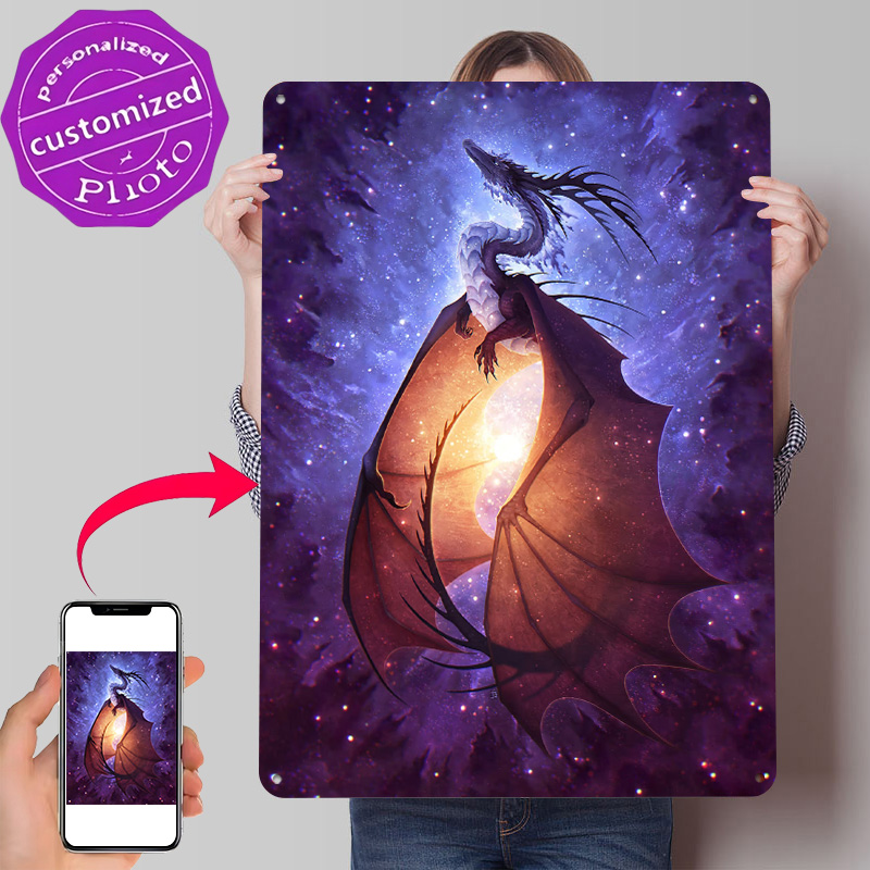 Nova Decor & Lighting Vase Glass Brun 26Cm - Póster Metálico con Textura 3D Nova,