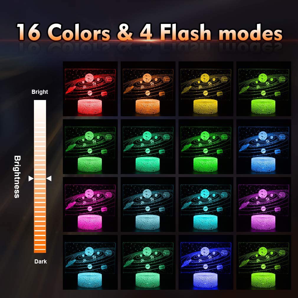 Sistema Solar de nueve planeta - Lava Lamp Desktop reseña y precio