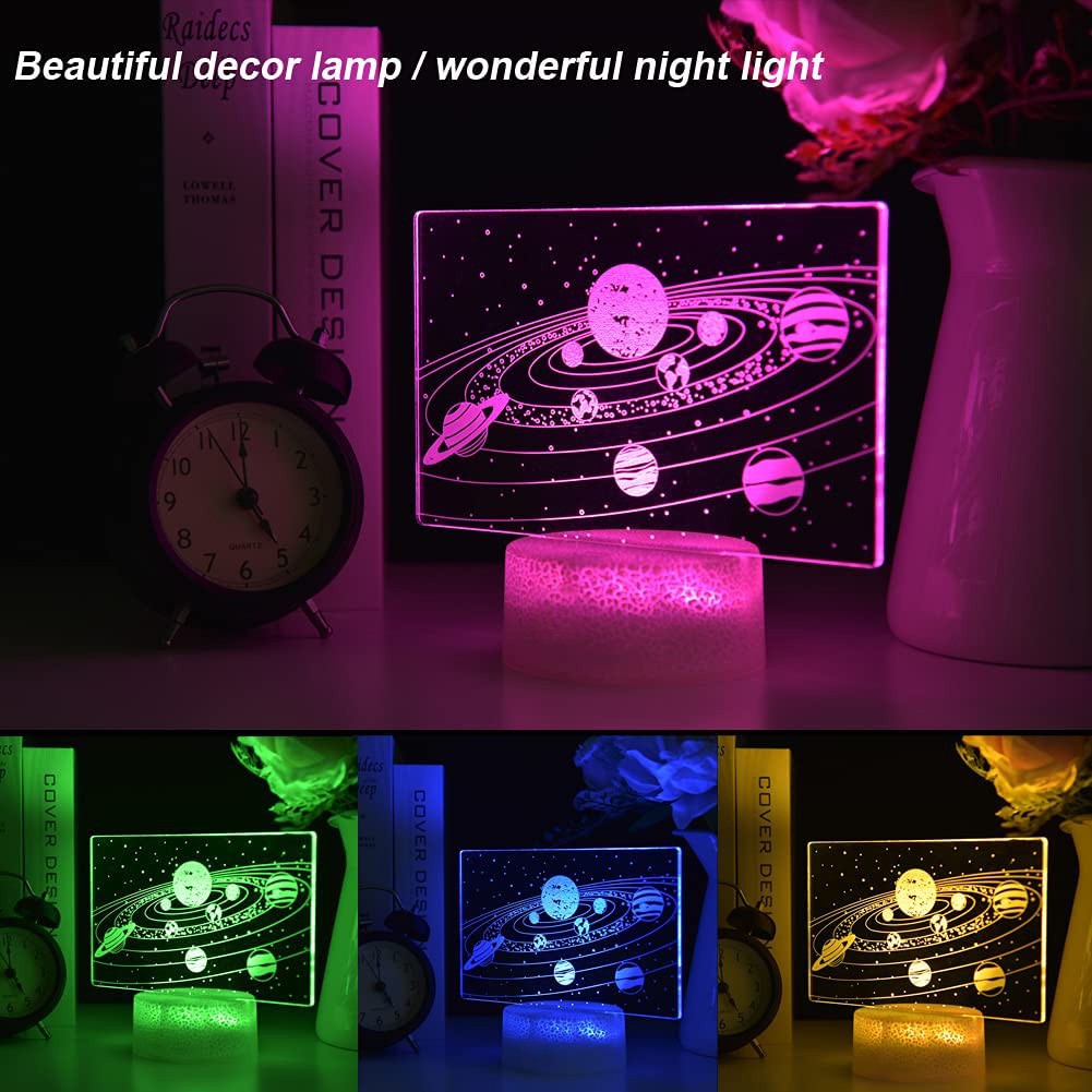 Sistema Solar de nueve planeta - Lava Lamp Desktop reseña y precio