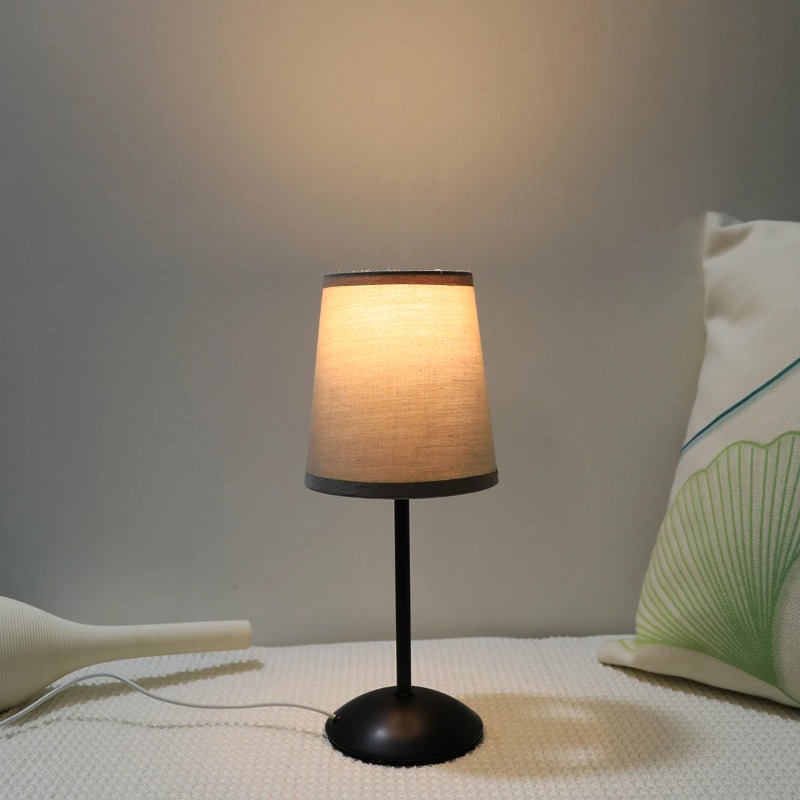 Lámpara de Mesa de Tela de Est - Up Lighting Decor reseña y precio