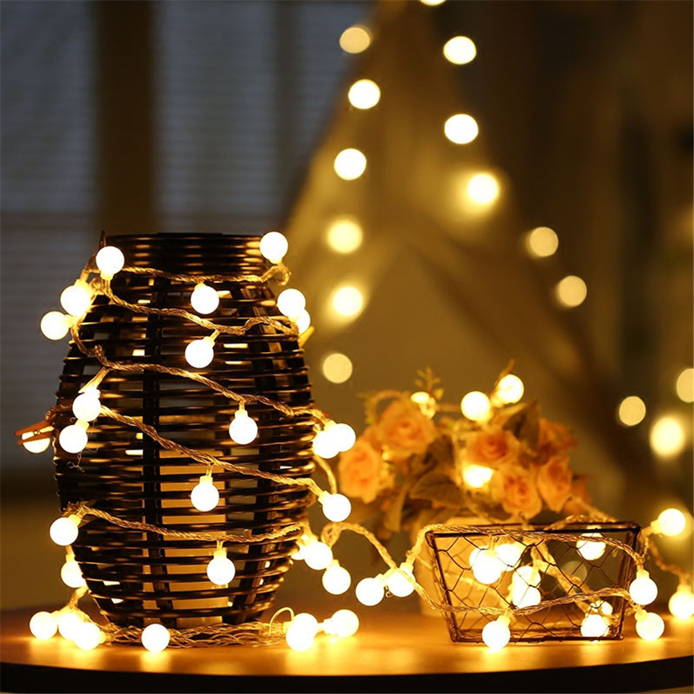 Guirnalda de Luces Solares/USB - Garden Lighting Decor reseña y precio