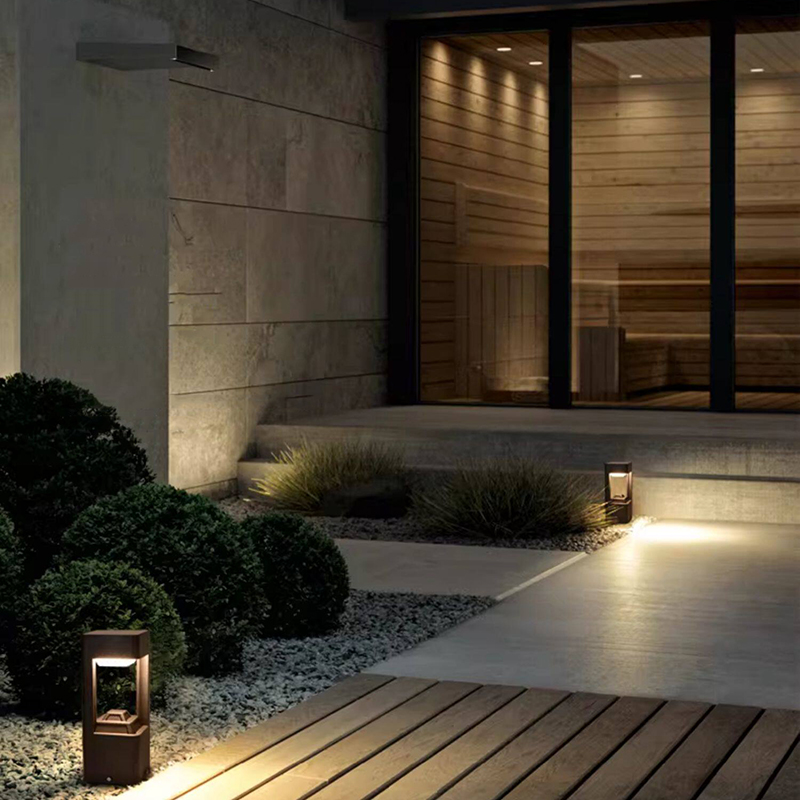 Lámpara de pie luminosa para p - Garden Lighting Decor reseña y precio