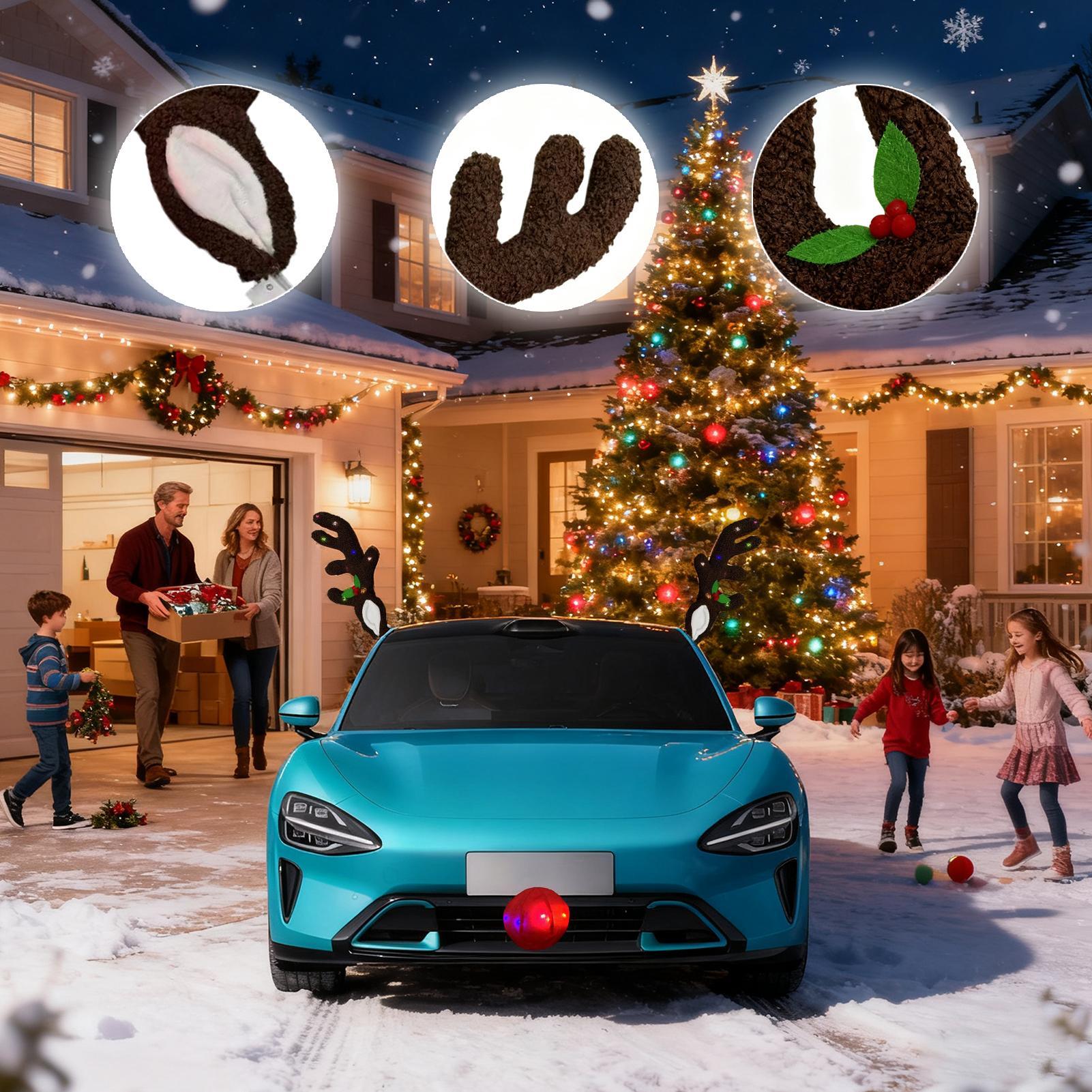 Decoración navideña para coche - Up Lighting Decor reseña y precio