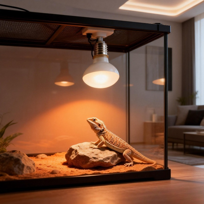 Lámpara de Calor UVA para Rept - Gecko Lighting & Decor reseña y precio