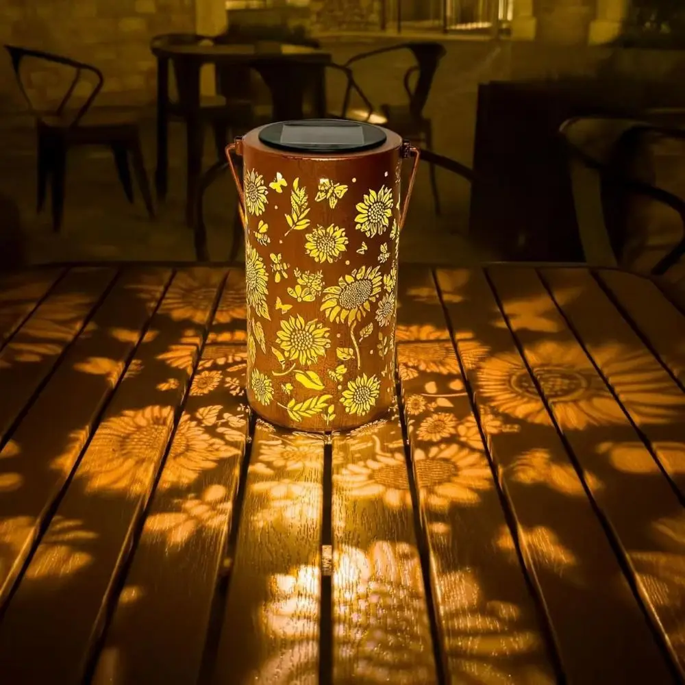 Luz de girasol y luz de sombra - Garden Lighting Decor reseña y precio