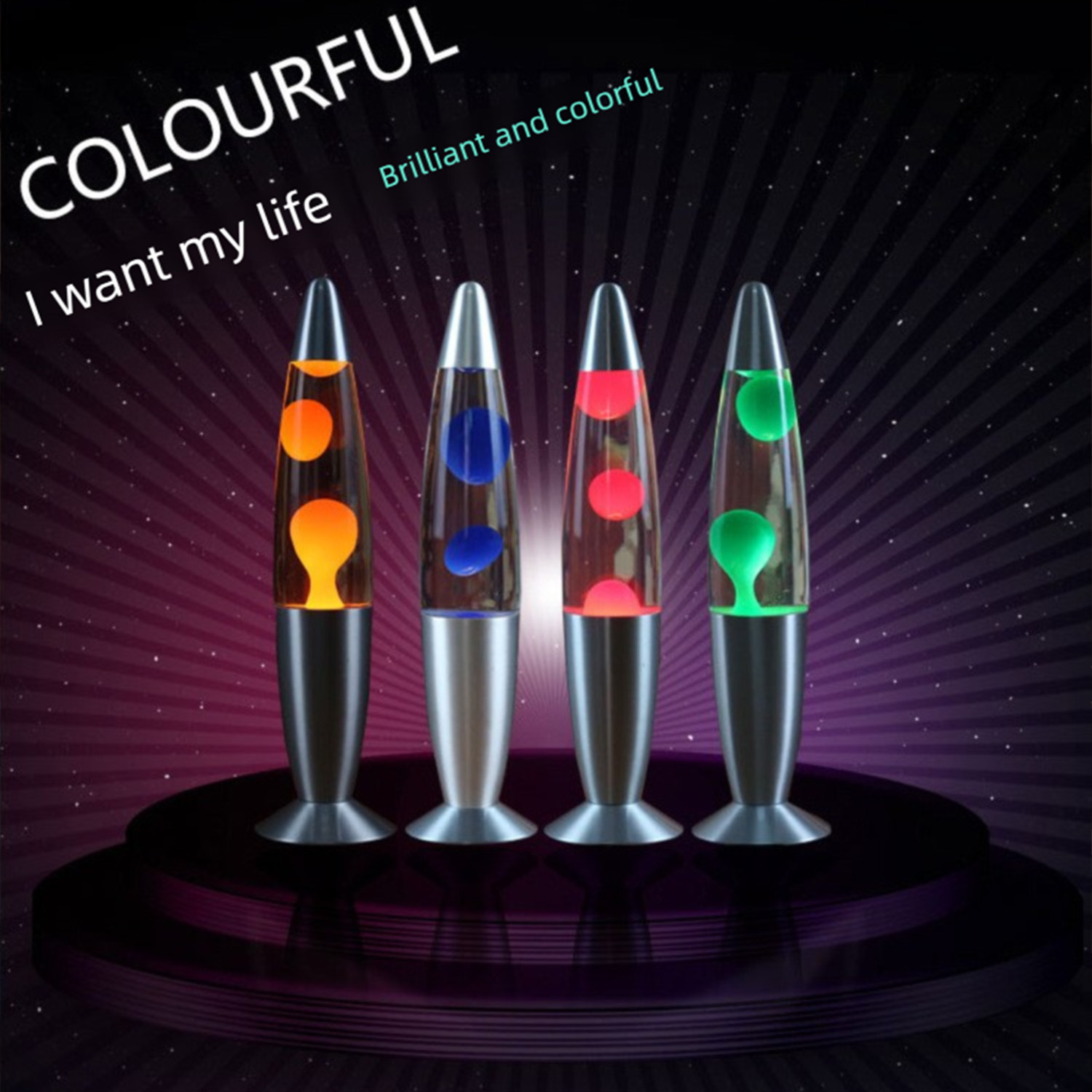 Lámpara decorativa de medusa,  - Lava Lamp Desktop reseña y precio
