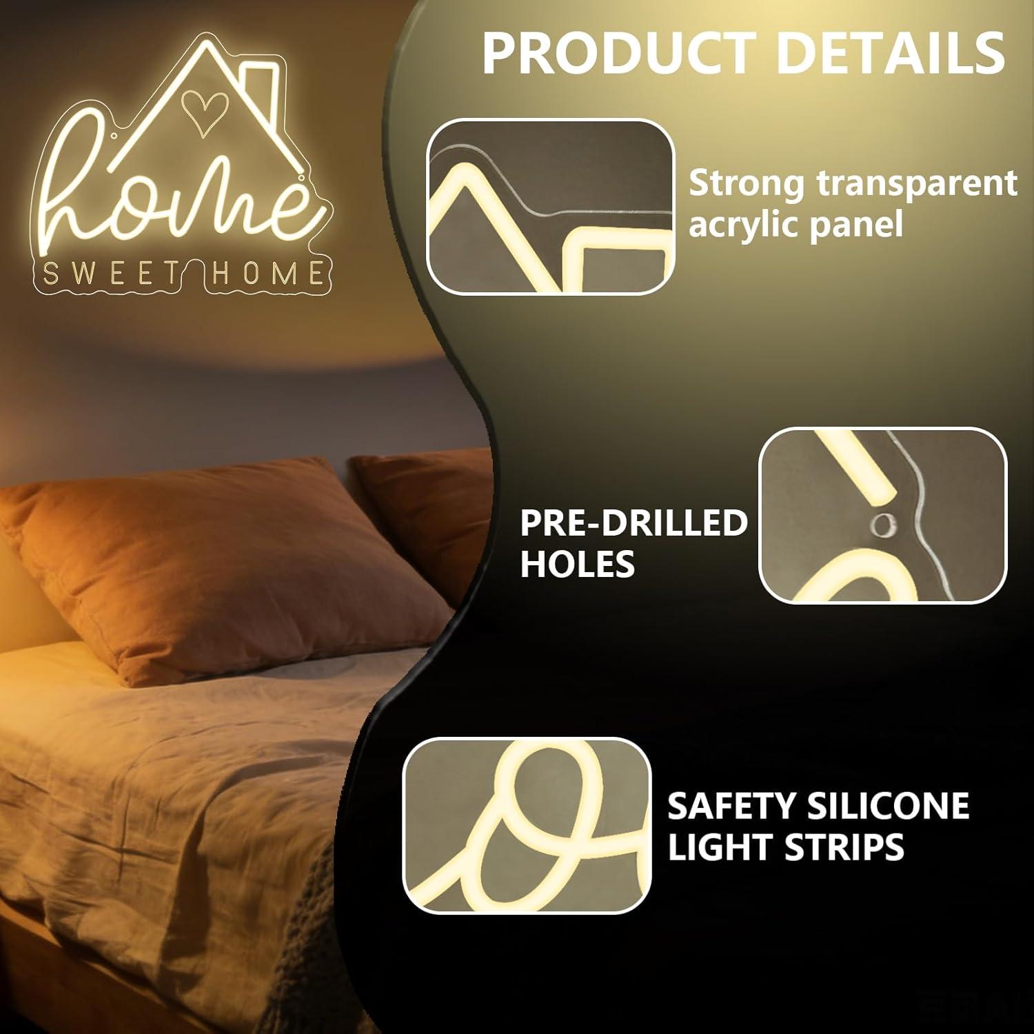 Letrero Luminoso LED USB Regul - Lighting Decoration For Home reseña y precio
