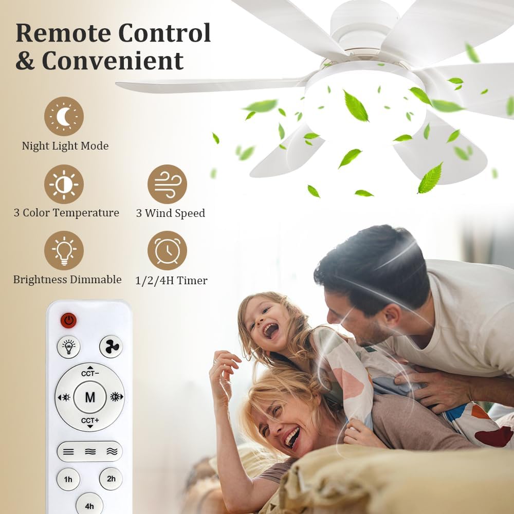 Ventilador de Techo con Luz y  - Lighting Decoration For Home reseña y precio