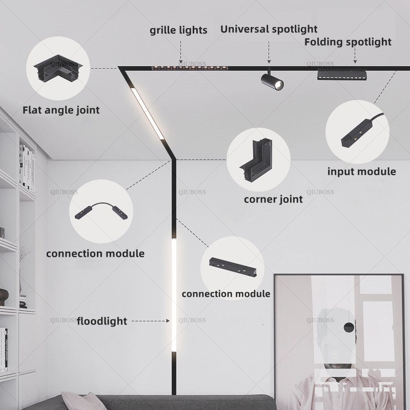 Zigbee-luz de pista magnética  - Pendant Light Shade reseña y precio