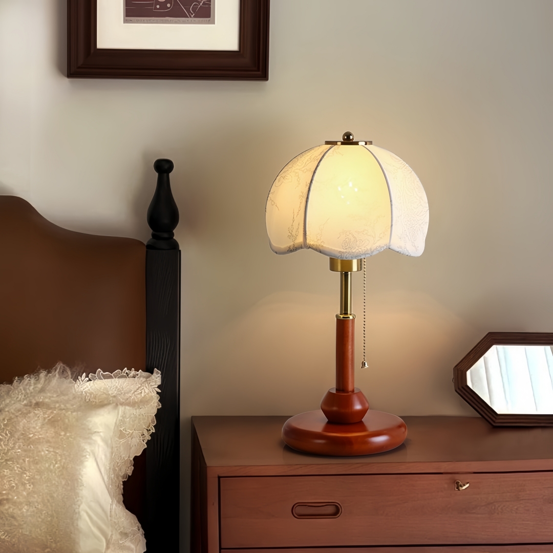 Lámpara de Mesa Vintage con Fo - Up Lighting Decor reseña y precio
