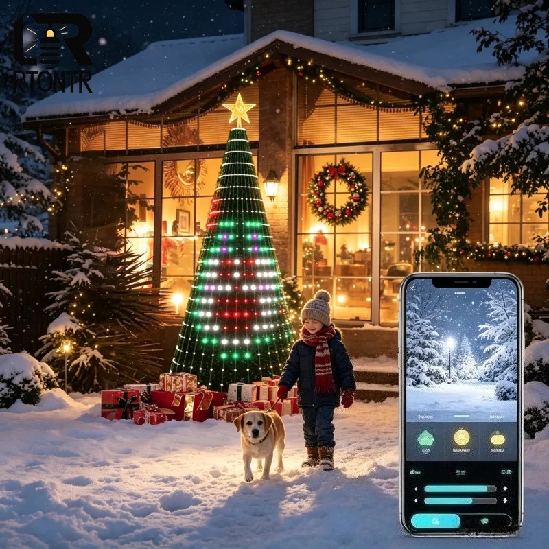 Luces de Árbol de Navidad con  - Lighting Decoration For Home reseña y precio