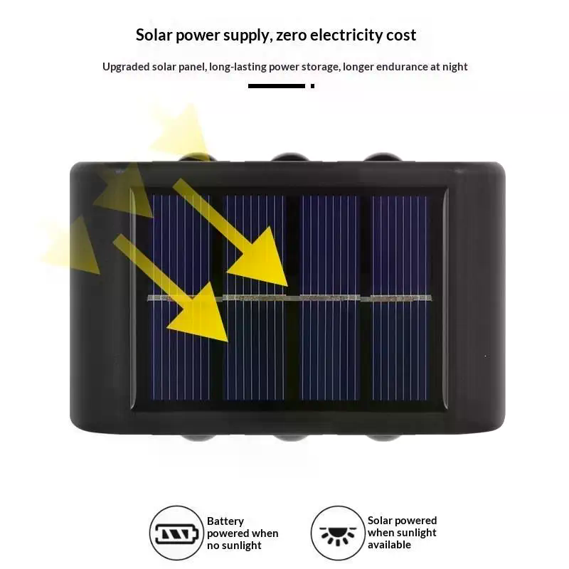 Lámpara Solar de Pared para Ex - Up Lighting Decor reseña y precio
