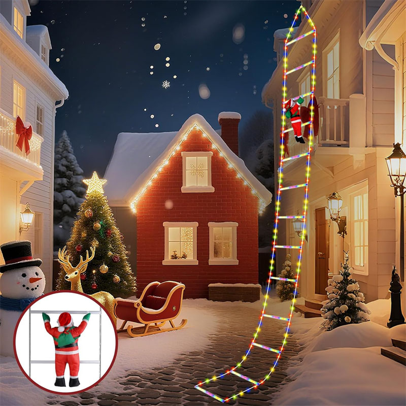 Luces LED de Navidad, Cadena d - Garden Lighting Decor reseña y precio