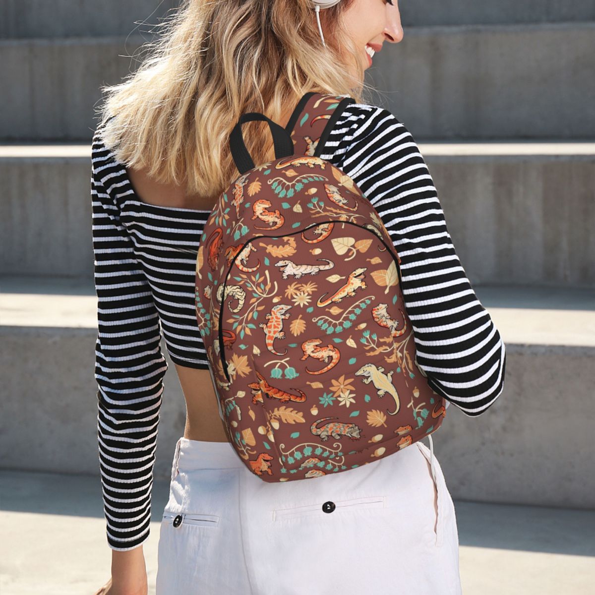 Mochila Geckos de otoño en col - Gecko Lighting & Decor reseña y precio