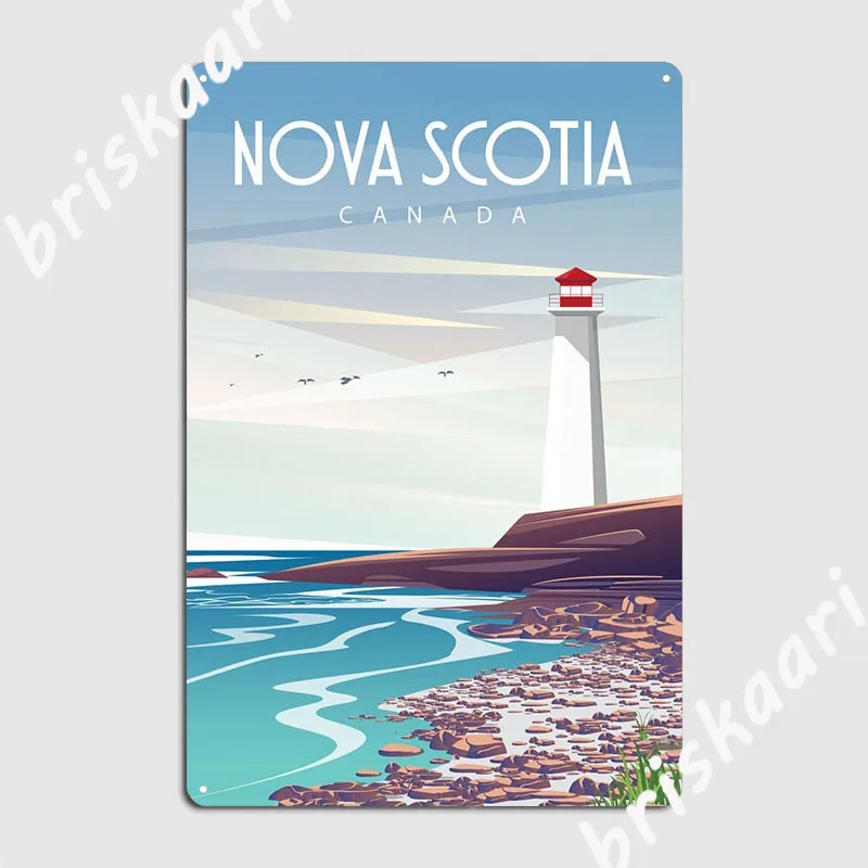 Cartel de Metal de Nueva Escoc - Nova Decor & Lighting Vase Glass Brun 26Cm reseña y precio