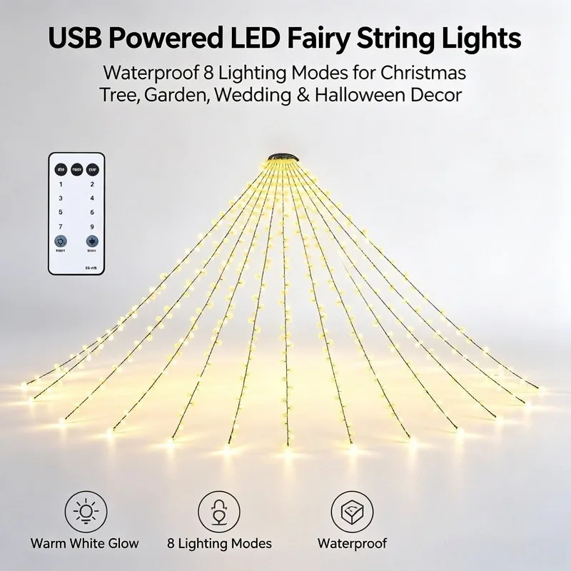 Guirnalda de Luces LED USB Imp - Garden Lighting Decor reseña y precio