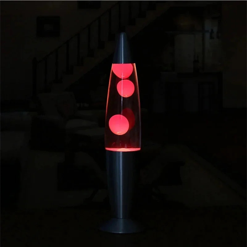 Lámpara de lava con base metál - Lava Lamp Desktop reseña y precio