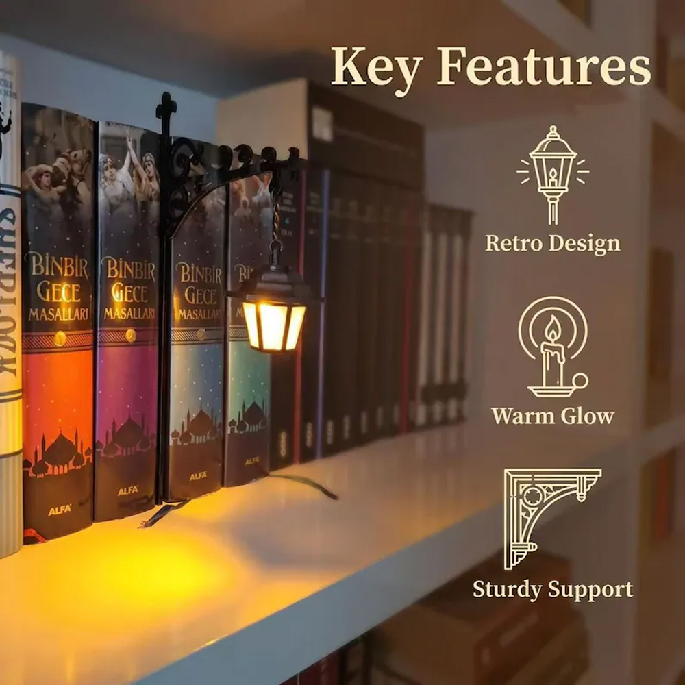 Linterna decorativa para bibli - Decor Lighting & Decor Fires reseña y precio