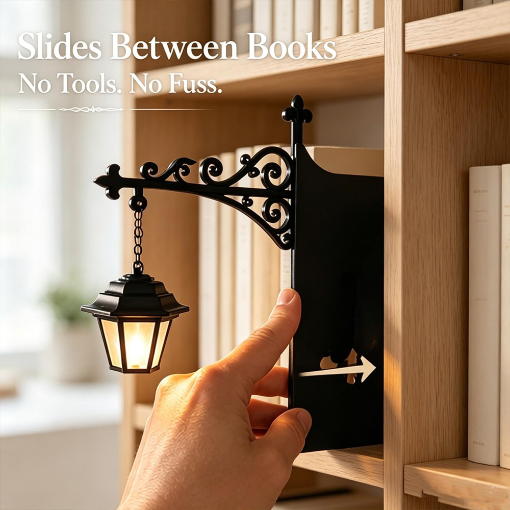 Linterna decorativa para bibli - Decor Lighting & Decor Fires reseña y precio