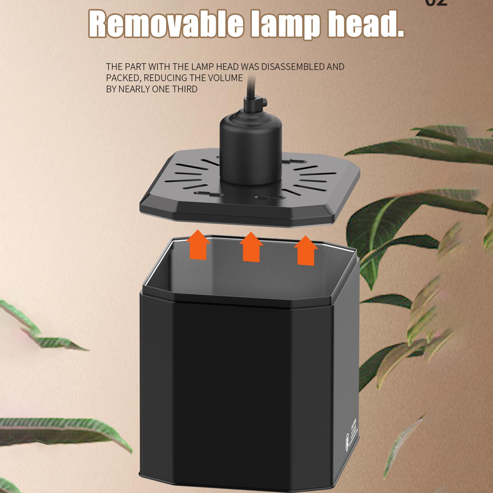 Lámpara de calor para reptiles - Gecko Lighting & Decor reseña y precio