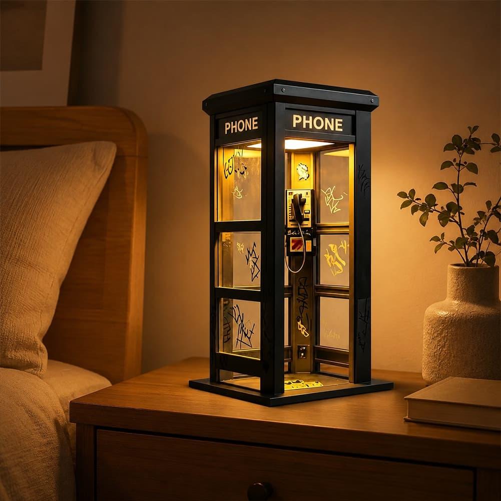 Lámpara de mesa estilo cabina  - Lighting Decoration For Home reseña y precio