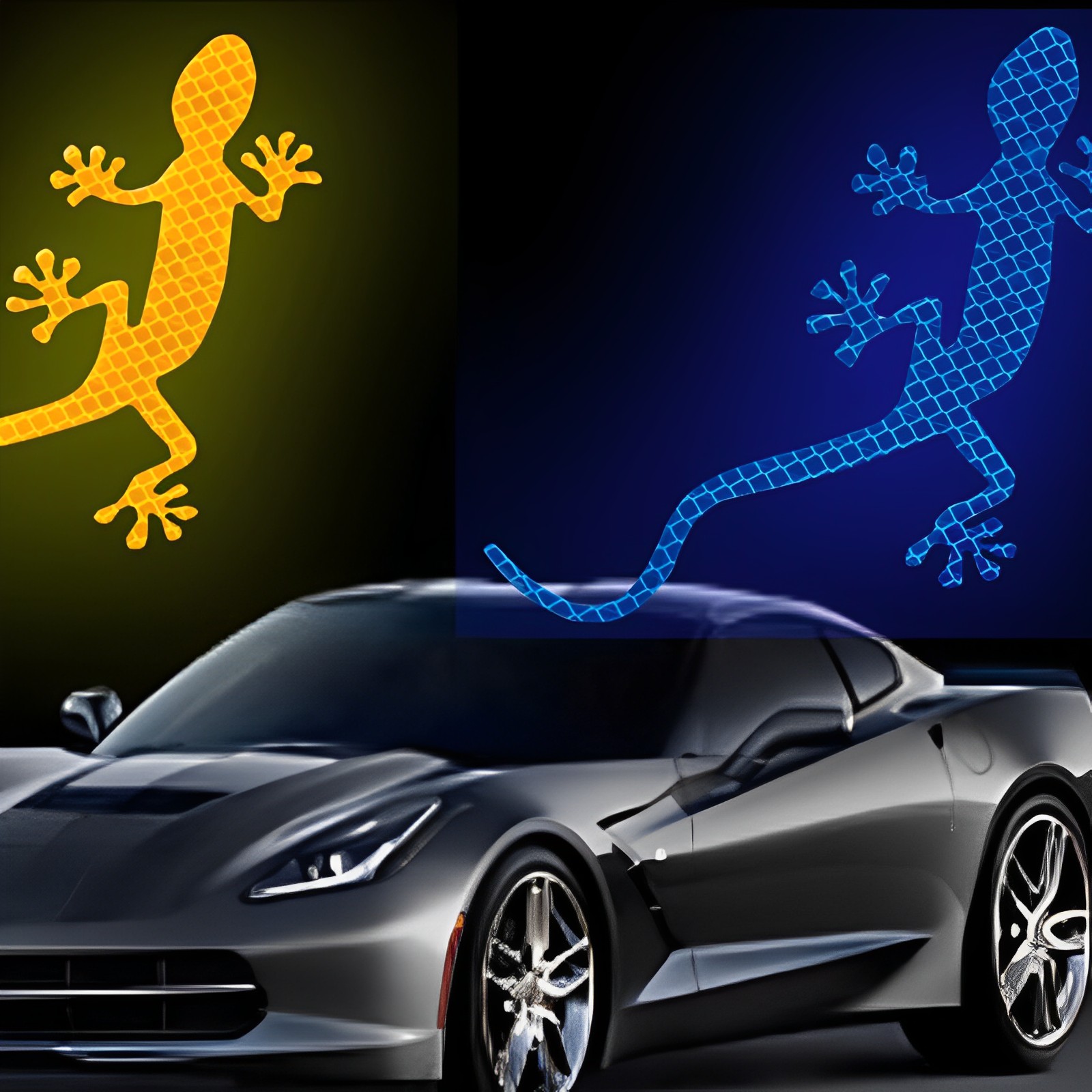 Gecko-pegatina reflectante de  - Gecko Lighting & Decor reseña y precio
