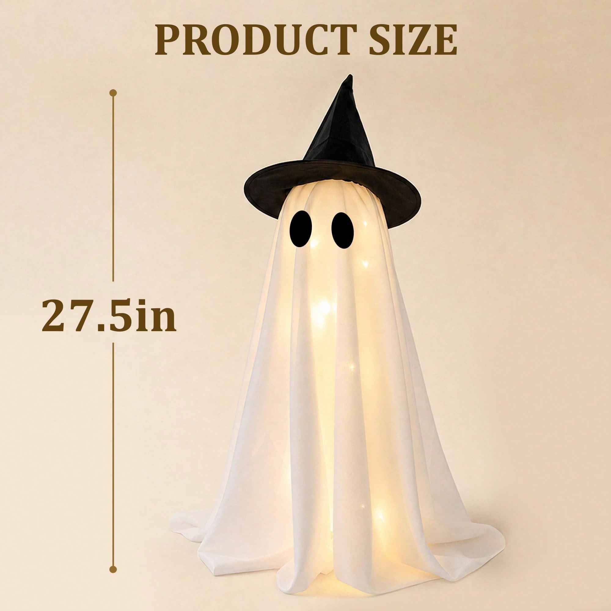 Sombrero de bruja con luz LED, - Up Lighting Decor reseña y precio